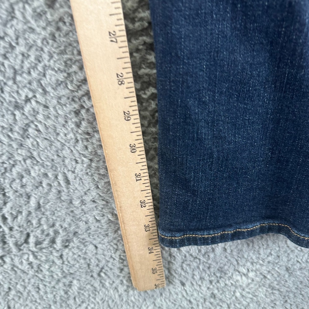 Lee Extreme Motion Jeans Mens 36x34 Blue Cotton Denim Tapered Workwear Stretch - Picture 8 of 10